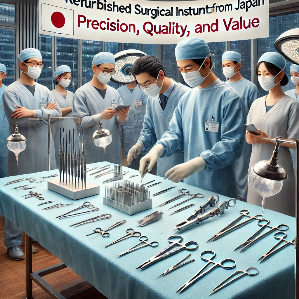 Refurbished Surgical Instruments from Japan: Precision, Quality, and Value
